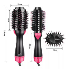 Carregar imagem no visualizador da galeria, Escova Secadora Alisador Elétrica Quente Cabelo Com 3 Em 1 Hair Styler 110V