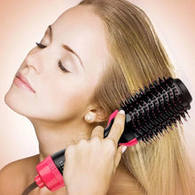 Carregar imagem no visualizador da galeria, Escova Secadora Alisador Elétrica Quente Cabelo Com 3 Em 1 Hair Styler 110V
