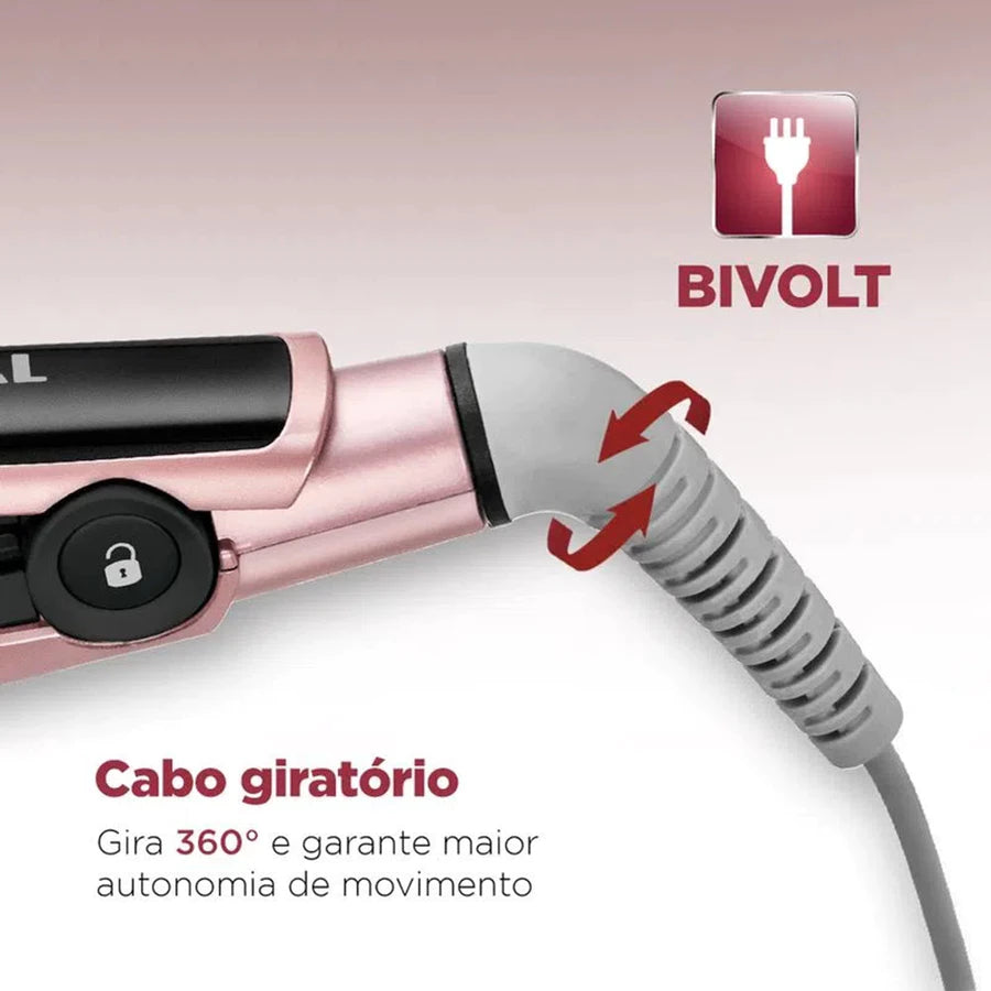 Chapinha Profissional de Cabelo Mondial P-20 Bivolt