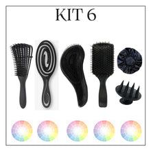 Carregar imagem no visualizador da galeria, Kit Completo de Escovas + Touca de Cetim | Império dos Cachos
