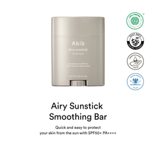 Carregar imagem no visualizador da galeria, ABIB Bastão Solar Airy Smoothing Bar SPF50+ PA++++, (23g)
