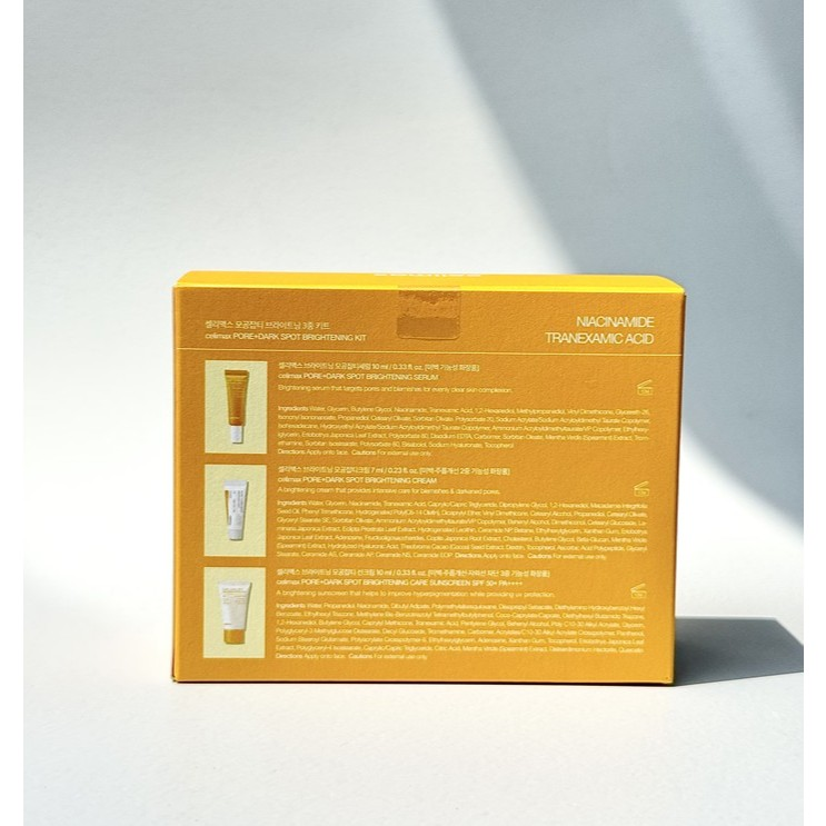 CELIMAX Mini Kit Clareador de Manchas (travel size - 10/7ml)